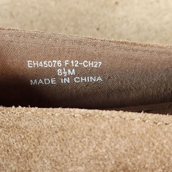 Grasshoppers Aztec Womens‎ wedge Suede Boho loafers Shoes casual Brown - Picture 8 of 11